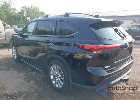 2023 Toyota Highlander Hybrid Limited/Hybrid Platinum из США, поврежденный, VIN 5TDXBRCH5PS111052